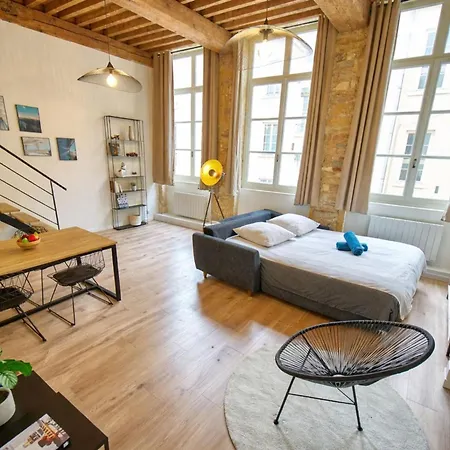 Canut Lyonnais Charm In Croix-rousse Apartamento *